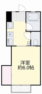 モリタコーポ【1階】の間取り