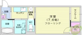 シャルマン メイ【3階】の間取り