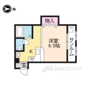 葛城マンション【3階】の間取り