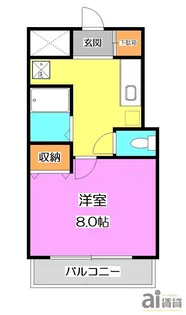 ADレジデンス小手指【1階】の間取り