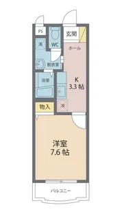 ベル・アージュ軽井沢【1階】の間取り