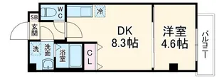 リマペル幕張【1階】の間取り