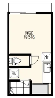 ドーマ西大井【2階】の間取り