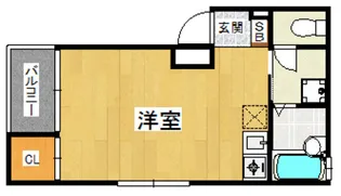 サンセリテ須崎【3階】の間取り