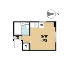 ドエル高島【4階】の間取り