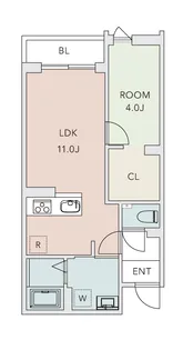 東京都目黒区上目黒3【一戸建】の間取り