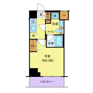 LUMEED横濱吉野町【4階】の間取り
