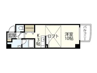 鉄砲町 原田ビル【8階】の間取り