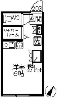 ジュライ【2階】の間取り