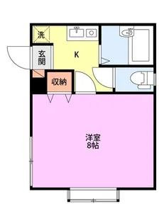 SAJA五十嵐III【1階】の間取り