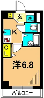 東京都品川区南品川4【マンション】の間取り