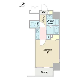 エスティープラム木場【6階】の間取り