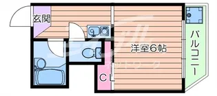 クレストコート【3階】の間取り