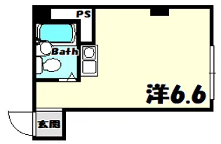 サンビルダー北野山ノ手【1階】の間取り