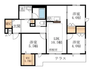 仮)押上3丁目メゾン【1階】の間取り