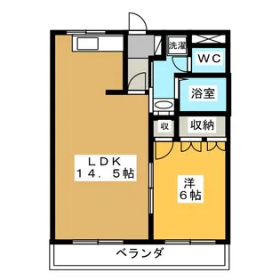 パラシオ【1階】の間取り