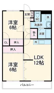 サンヴェール【2階】の間取り