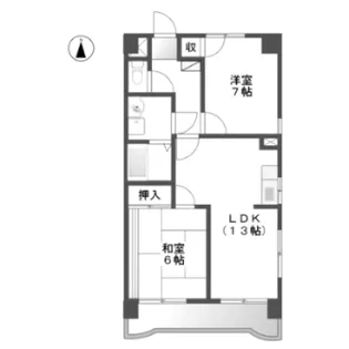 グランデュール今 2号館【5階】の間取り