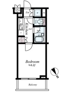 グランクオール赤羽【3階】の間取り
