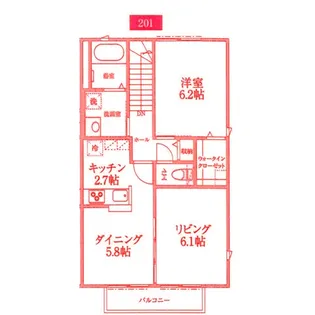 パークナード横濱の間取り