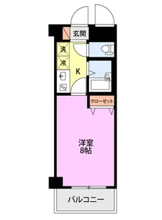 ドルトワール南笹口【2階】の間取り