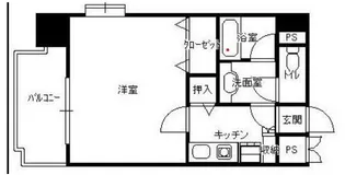 福岡県福岡市博多区比恵町【マンション】の間取り
