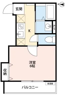 埼玉県草加市住吉2【アパート】の間取り