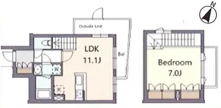 パークフロントの間取り