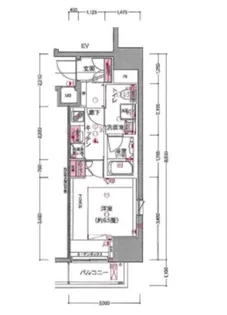 DUARES愛宕虎ノ門【2階】の間取り