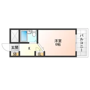 兵庫県西宮市鳴尾町3【マンション】の間取り