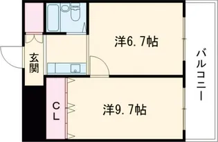 MIマンション【1階】の間取り
