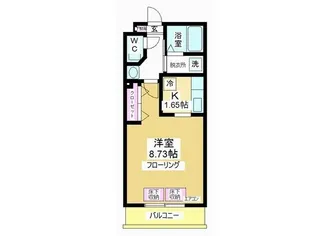 プラシード【2階】の間取り