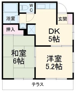 フェリース大久保【2階】の間取り
