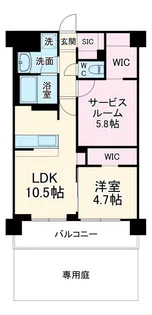 Mimosa北朝霞【1階】の間取り