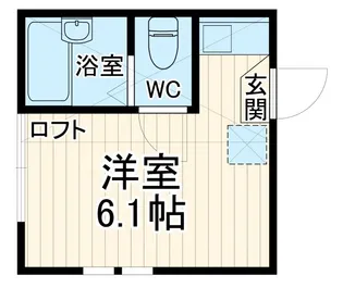 ユナイト星川ソレントの調べ【2階】の間取り