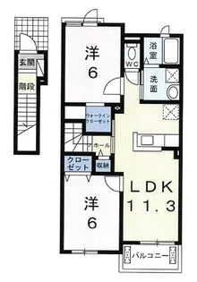 FealtyI【2階】の間取り