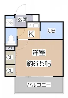 プレサンス阿倍野阪南町【7階】の間取り