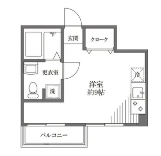 D三ノ輪【2階】の間取り