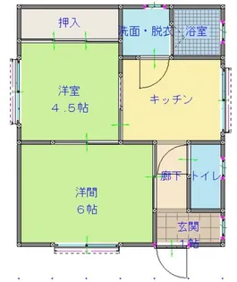 ロフトすやまIII【1階】の間取り