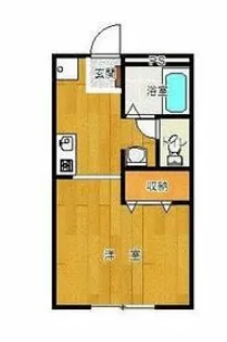 ハイツ皐【2階】の間取り