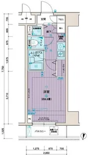 メインステージ中村橋【10階】の間取り