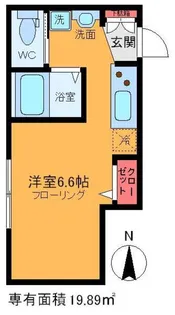 YS Maruceau Kameido【2階】の間取り