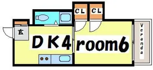 島津ビル【2階】の間取り