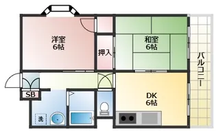 メゾンU【3階】の間取り