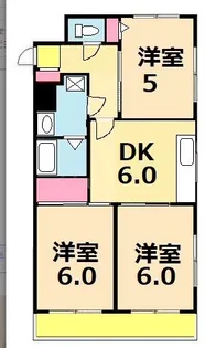 サンクレスト本中山【2階】の間取り