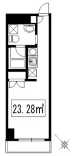 DIGNITE(ディニテ)【5階】の間取り