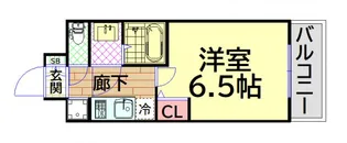 アドバンス天王寺南パキラ【2階】の間取り