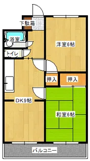 メゾン南本庄【5階】の間取り