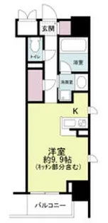 ドゥーエ立売堀【12階】の間取り