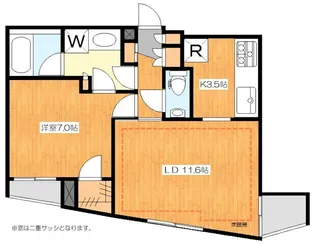 ライオンズプラザ初台グランフォート【8階】の間取り